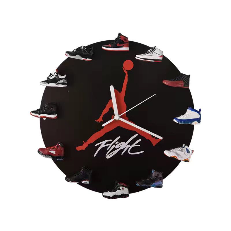 Decoration Table - Black background Jordan Flight