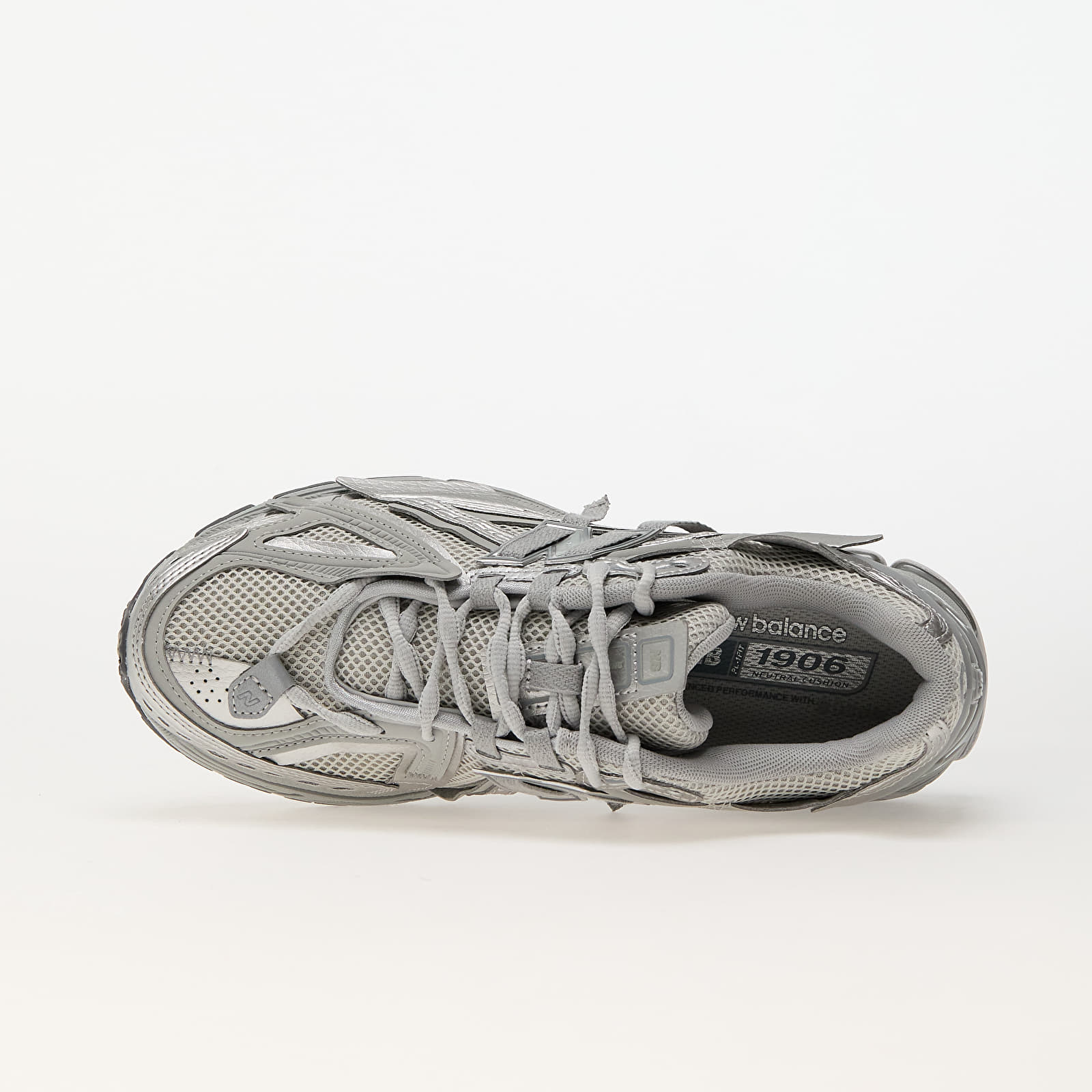 1906a New Balance Gray Metallic 2025 (Lacets offered)