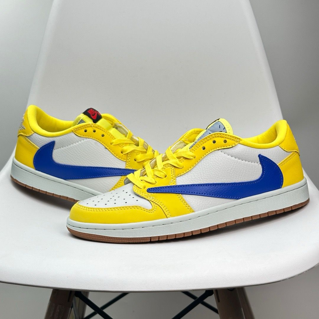 Travis Scott X Air Jordan 1 Low Og "Canary (Elkins)"