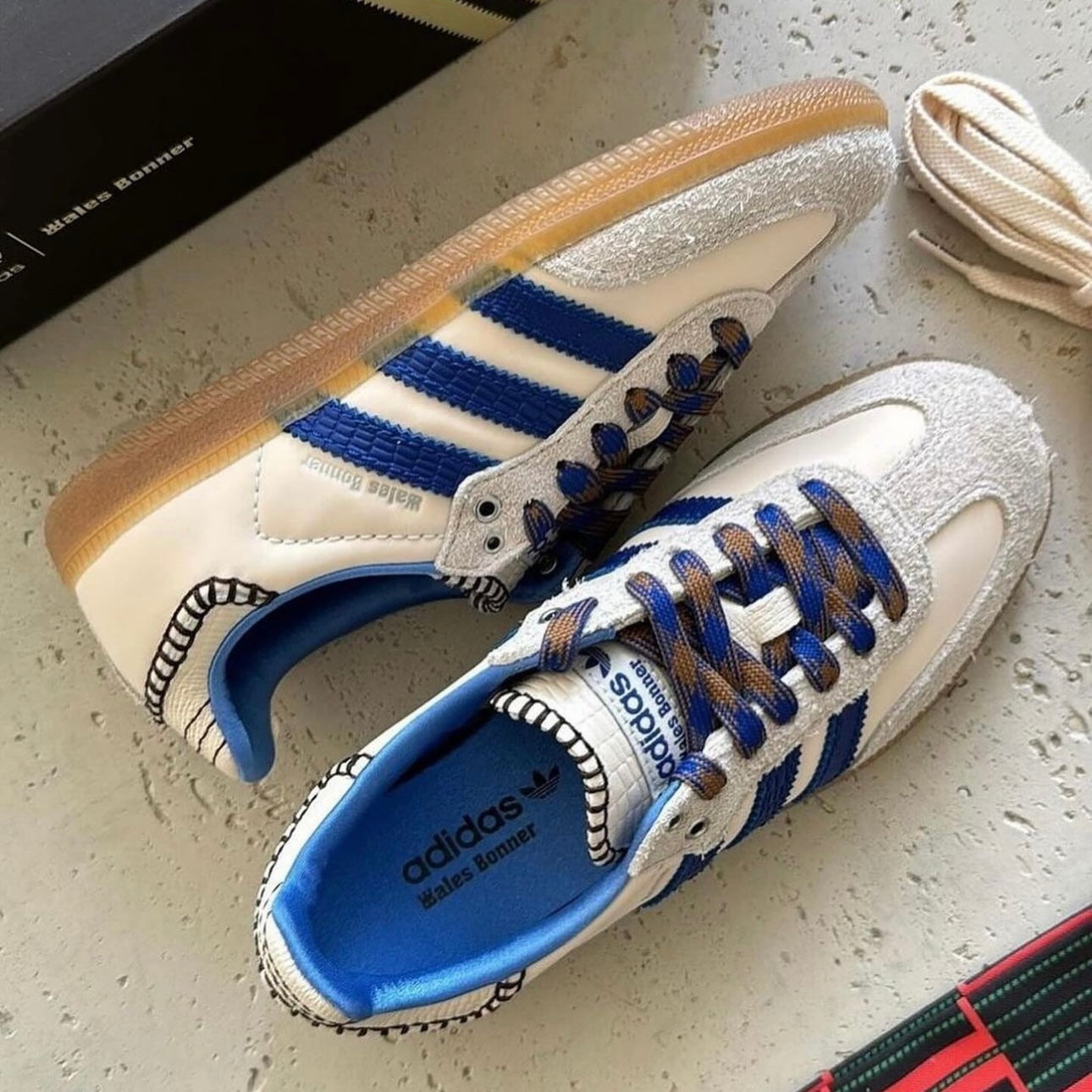 Adidas Samba Nylon Wales Bonner Wonder Clay Royal