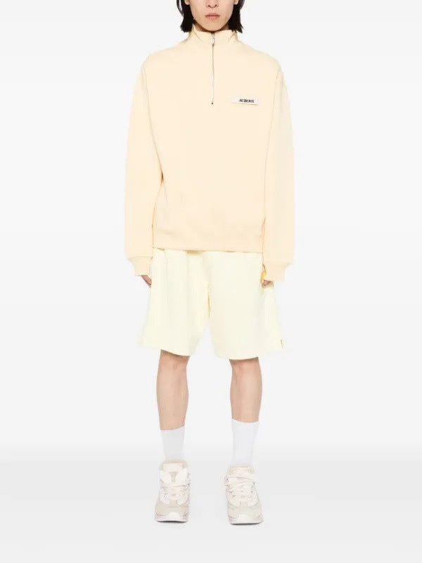 Jacquemus Pull Zippé Beige (vente privée)