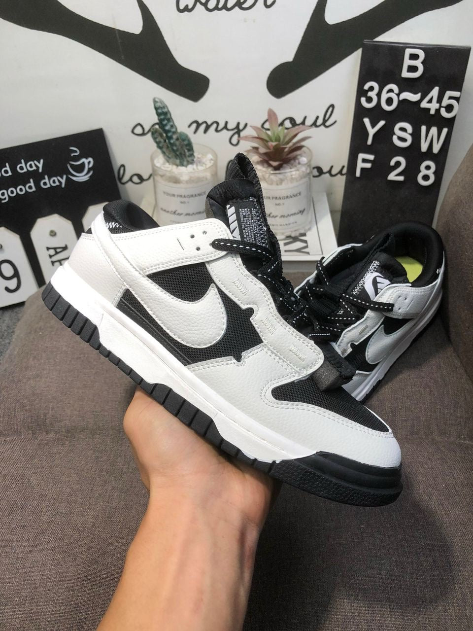 Nike Air Dunk Jumbo Black & White