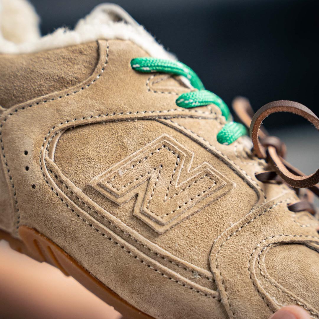 New Balance Miu Miu Beige Winter Ecru Shearling