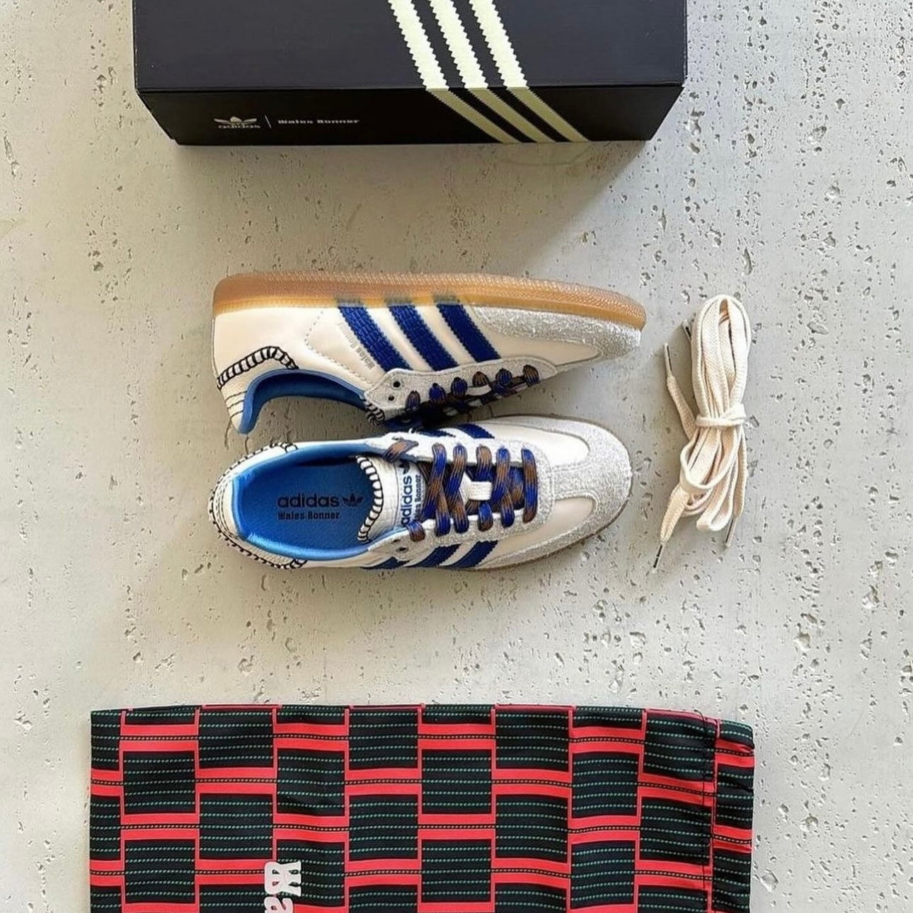 Adidas Samba Nylon Wales Bonner Wonder Clay Royal