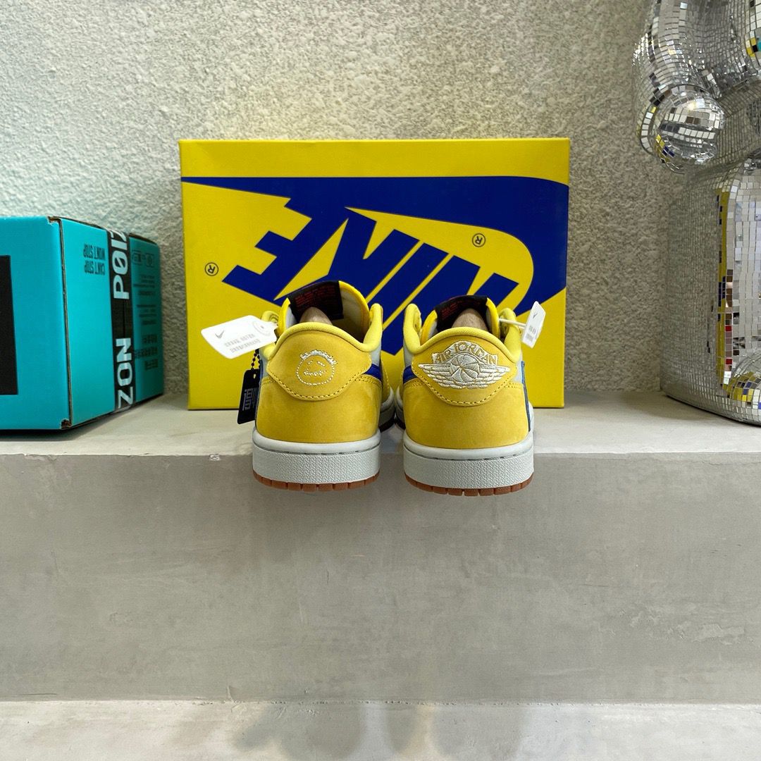 Travis Scott X Air Jordan 1 Low Og "Canary (Elkins)"