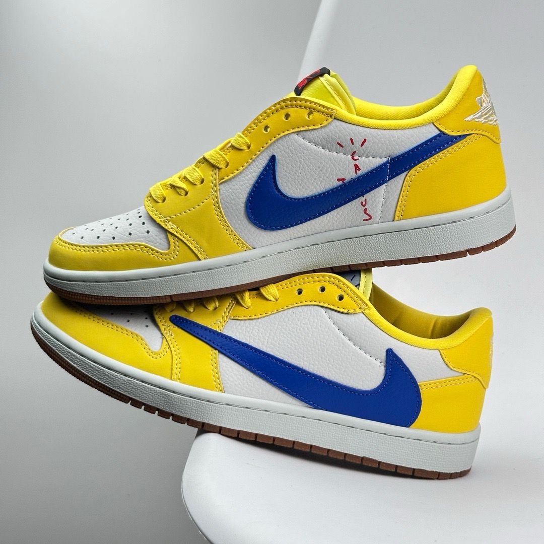 Travis Scott X Air Jordan 1 Low Og "Canary (Elkins)"