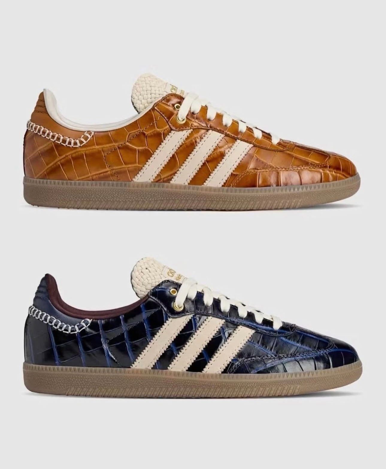 Wales Bonner X Adidas Originals Samba 'Collegiate Navy Night Red'