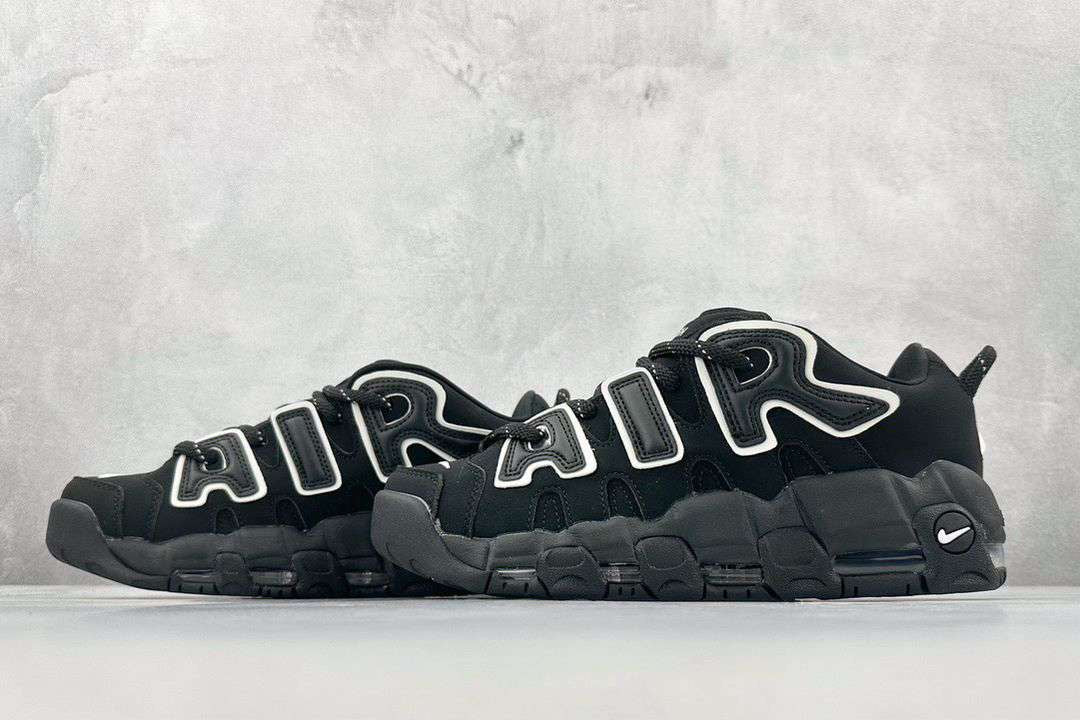 Nike sneakers air more uptempo 'ambush-black/white'