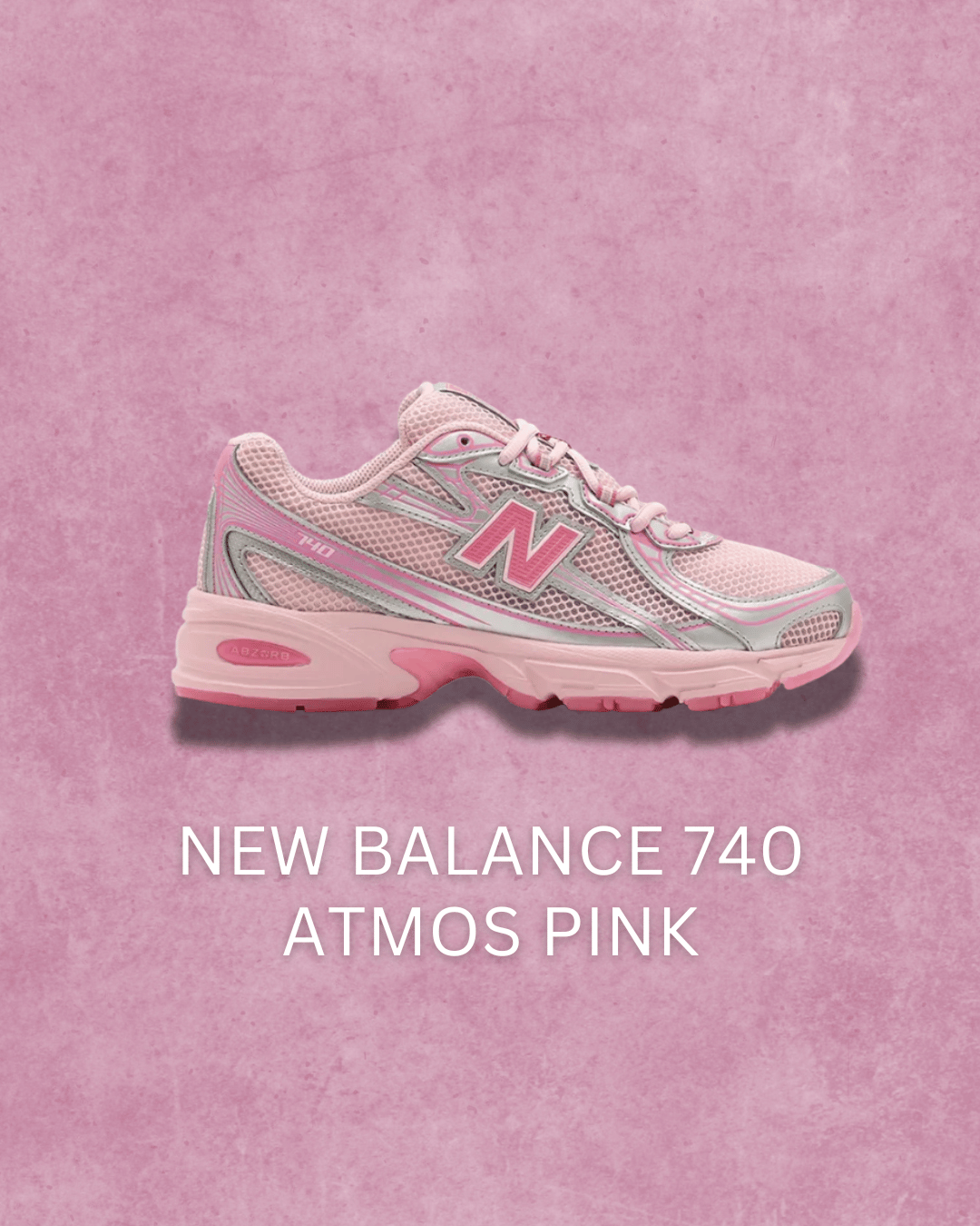 New Balance 740 Atmos Pink