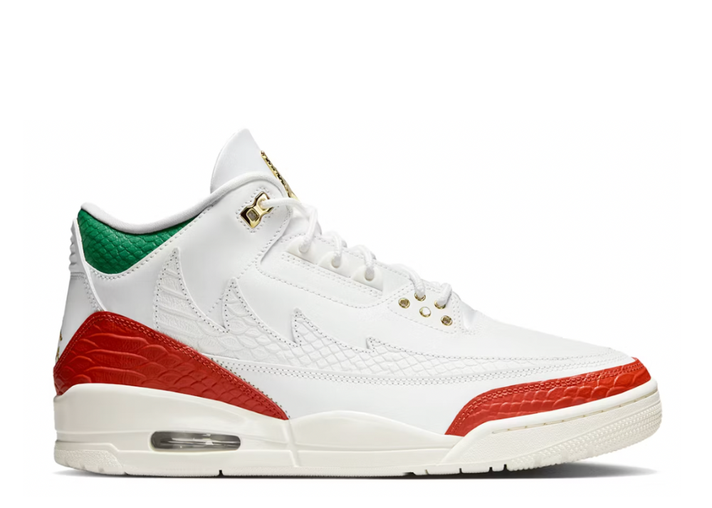 Air Jordan 3 Retro El Vuelo Summit White