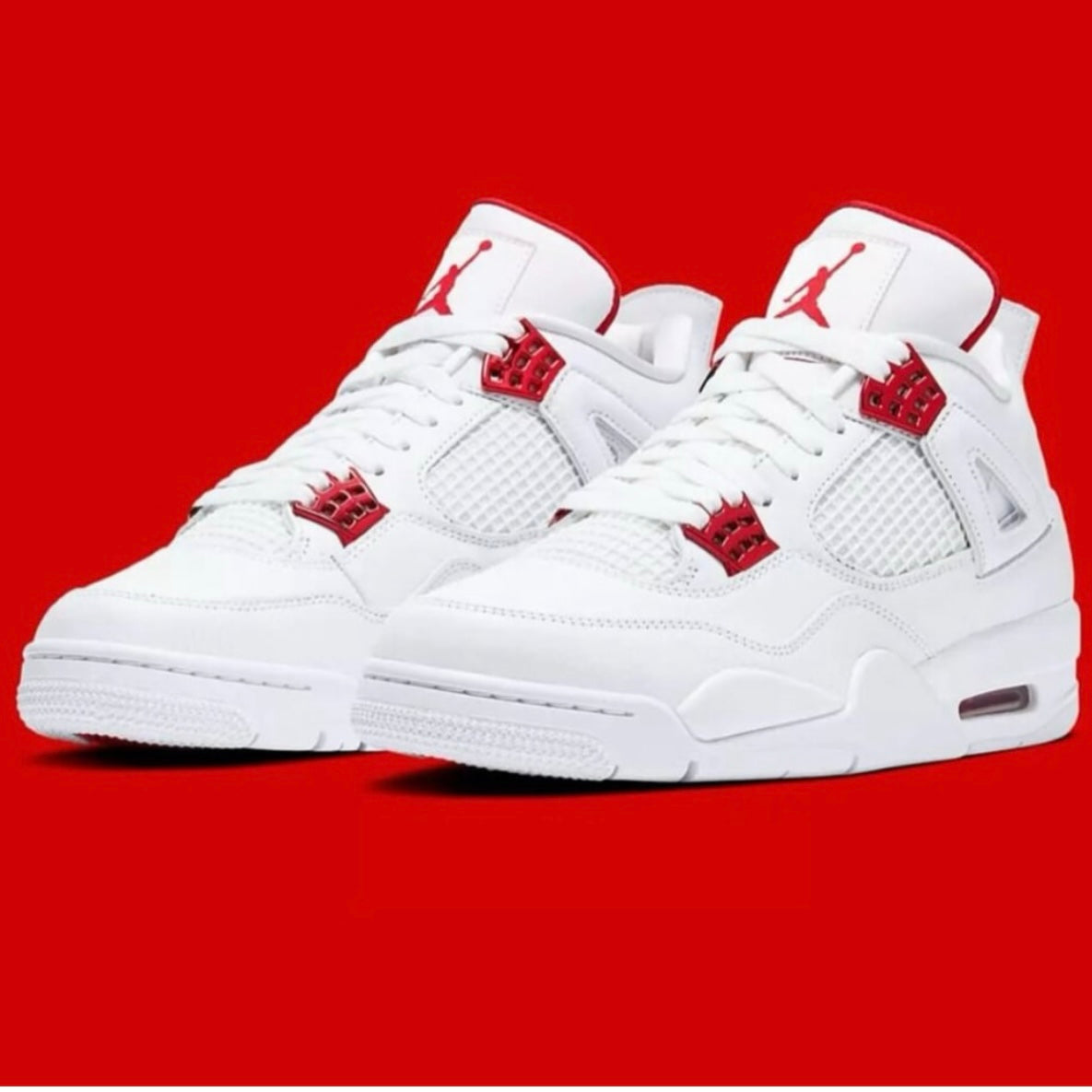 Jordan Retro 4 Metallic Red