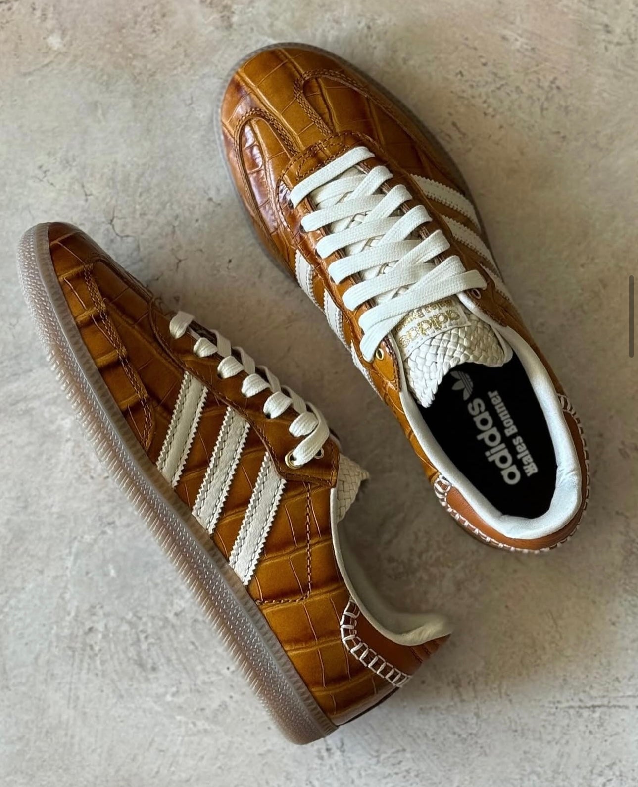 Wales Bonner X Adidas Originals Samba 'Wonder White Night Brown'