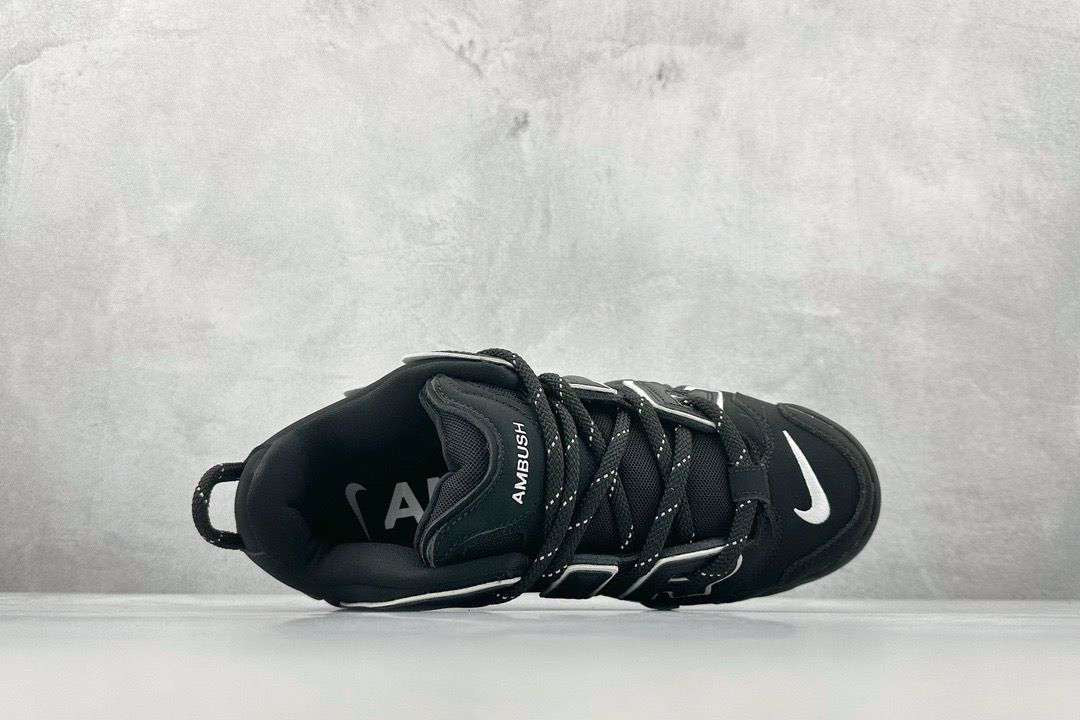 Nike sneakers air more uptempo 'ambush-black/white'
