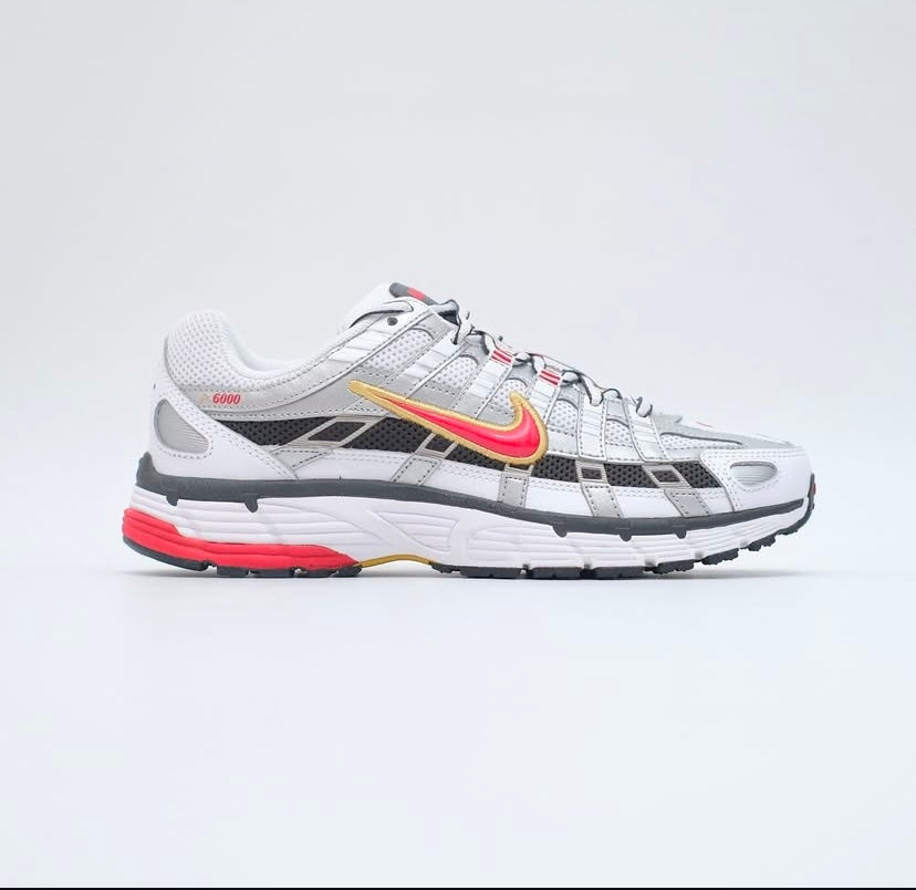 Nike P-6000 / White Varsity Red
