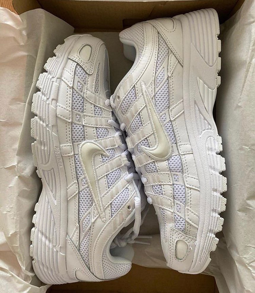 Nike p6000 triple white