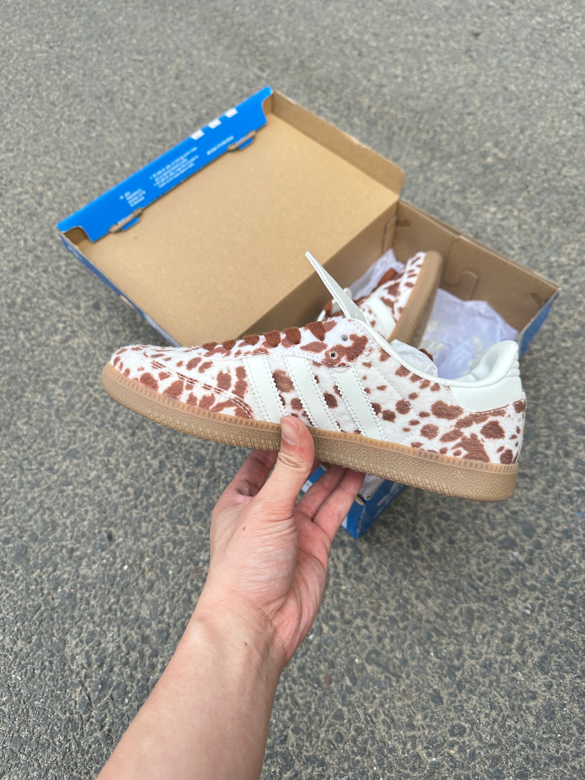 Adidas Samba Excluded byiara 2025 Cow skin