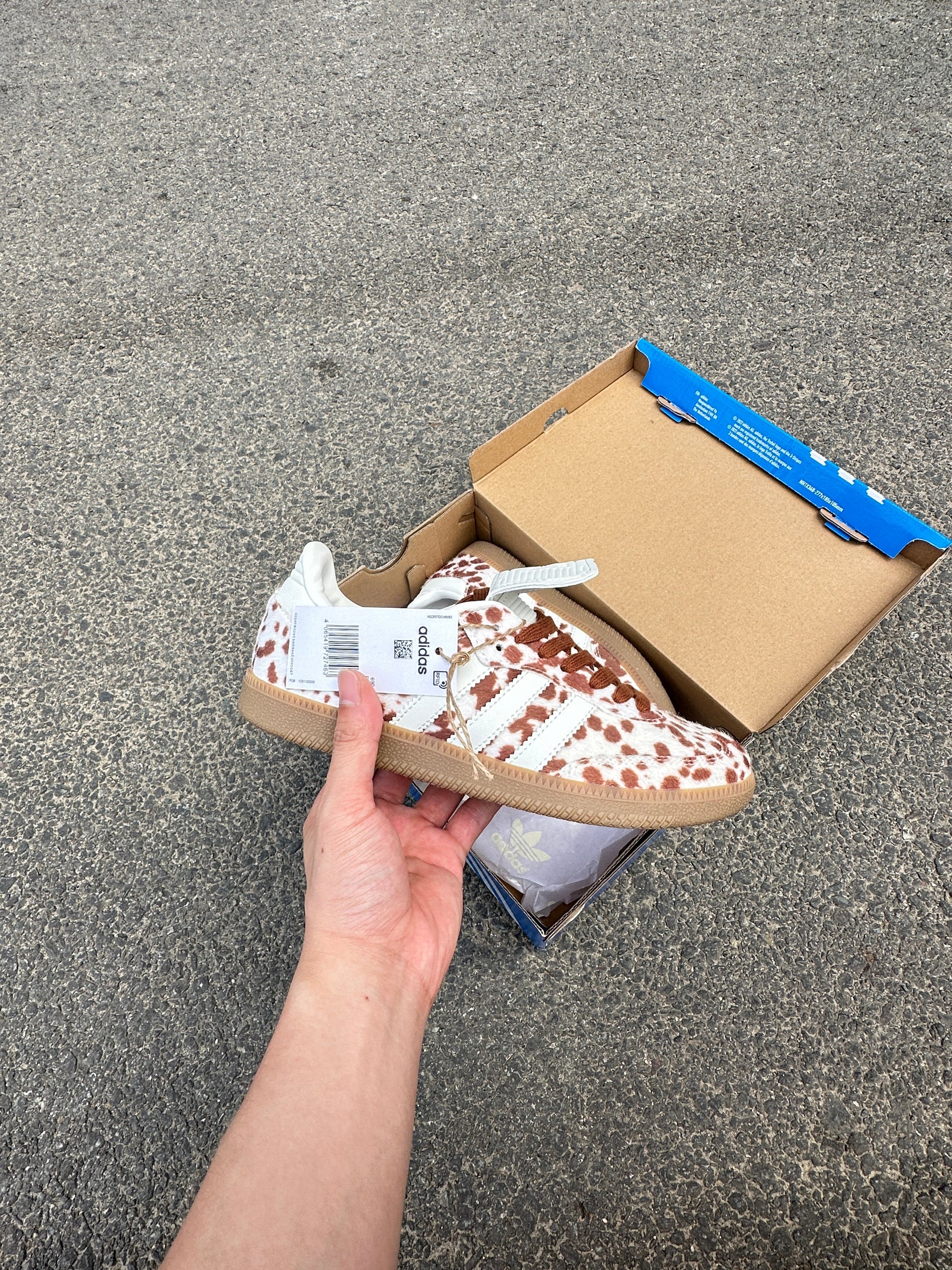 Adidas Samba Excluded byiara 2025 Cow skin