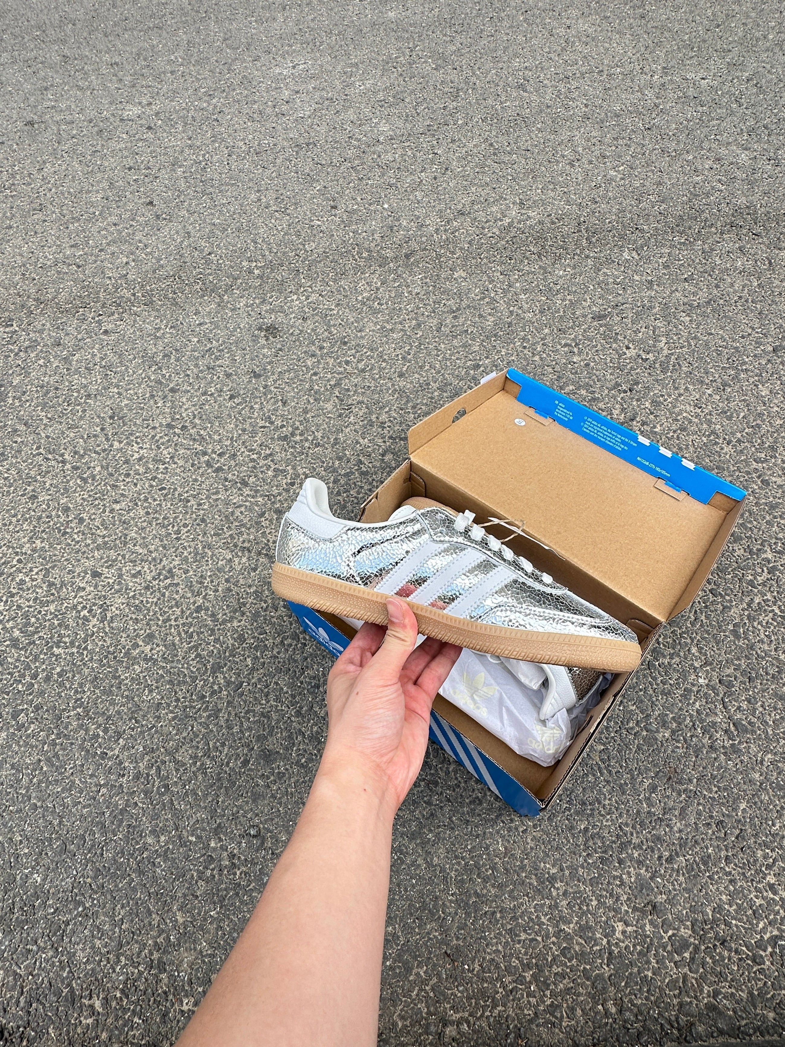 Adidas samba excluded byiara 2025 gray