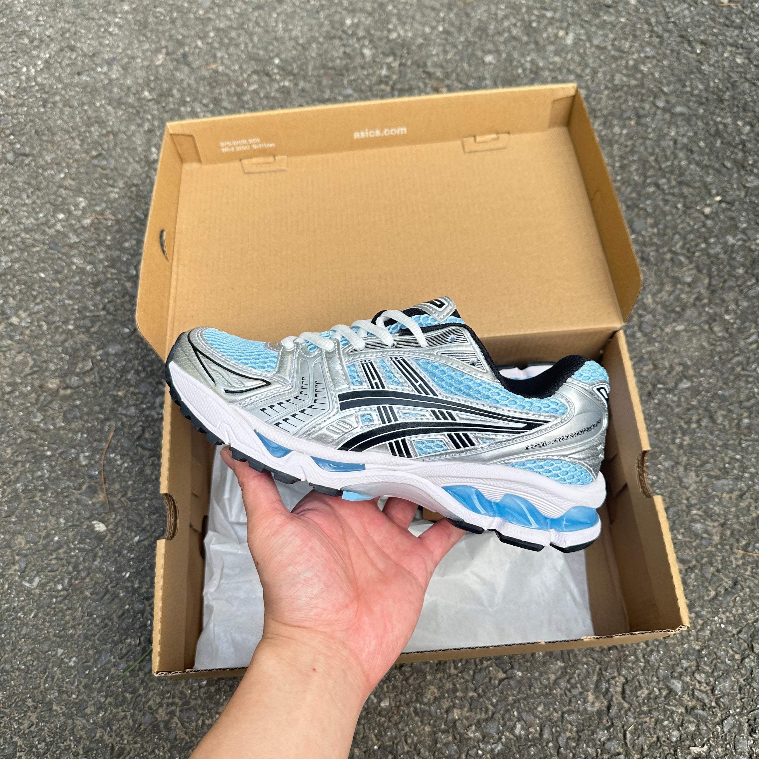 Asics Gel Kayano 14 Blue Sneakers
