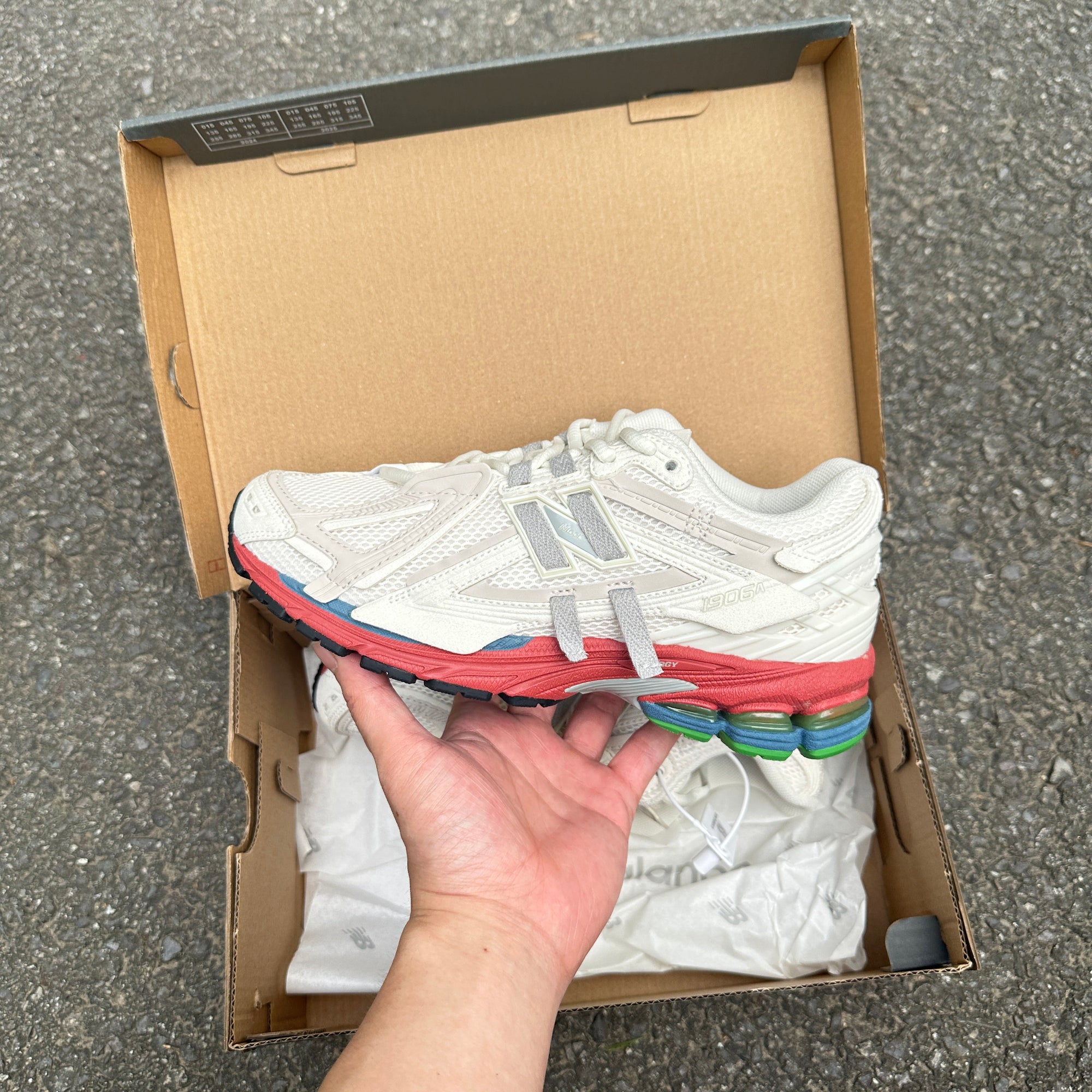 1906a New Balance White Color 2025