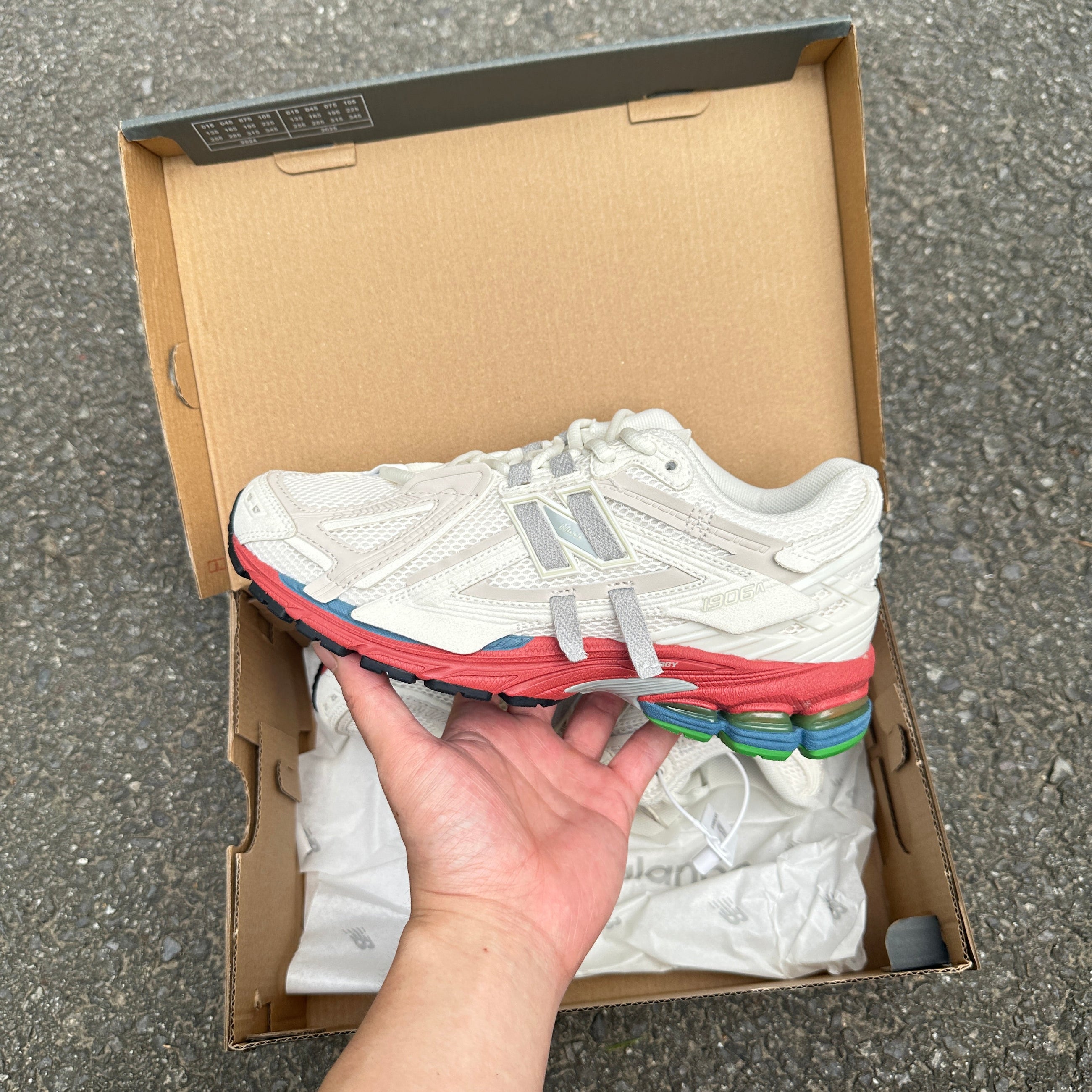 1906a New Balance White Color 2025