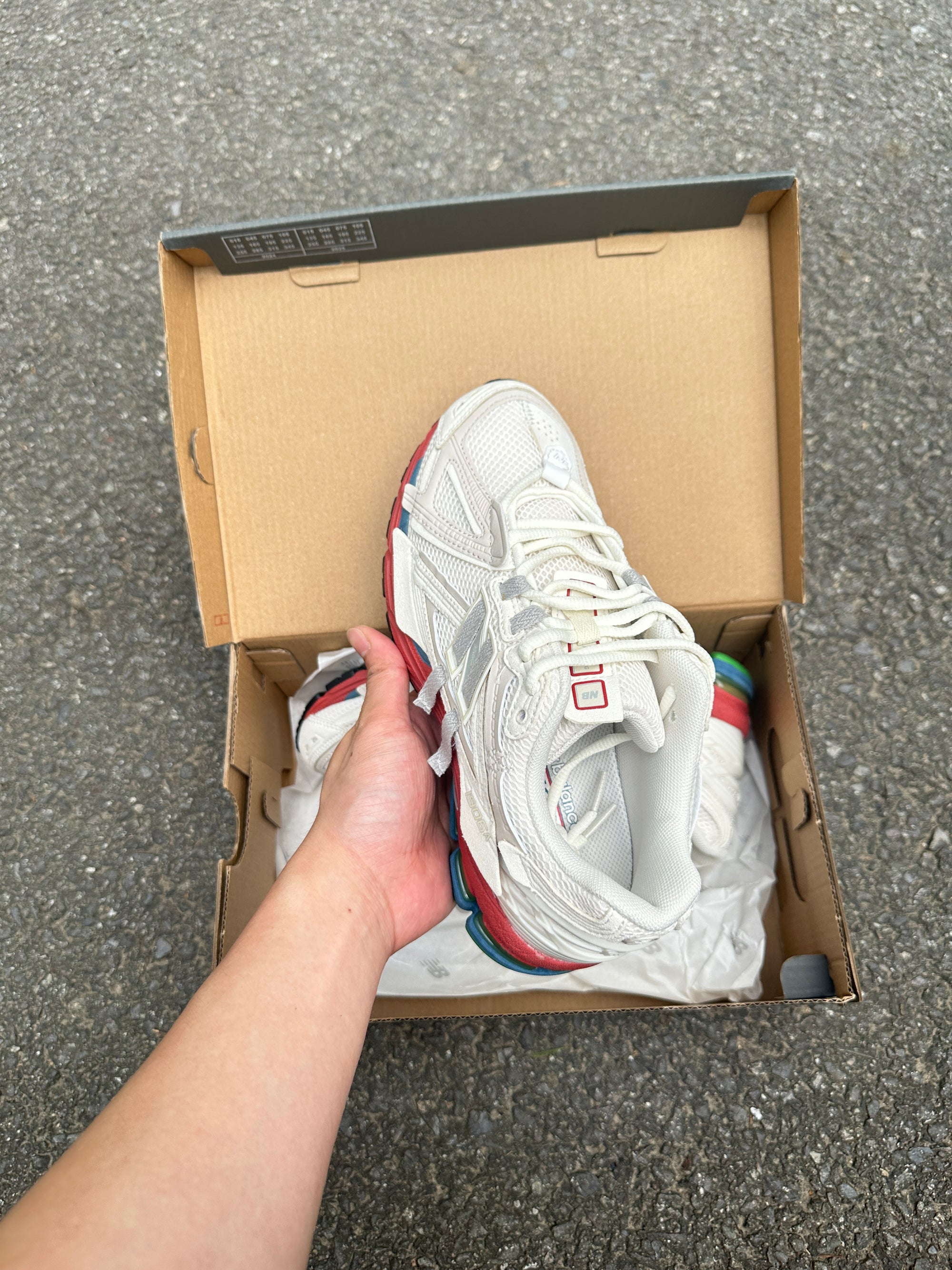 1906a New Balance White Color 2025