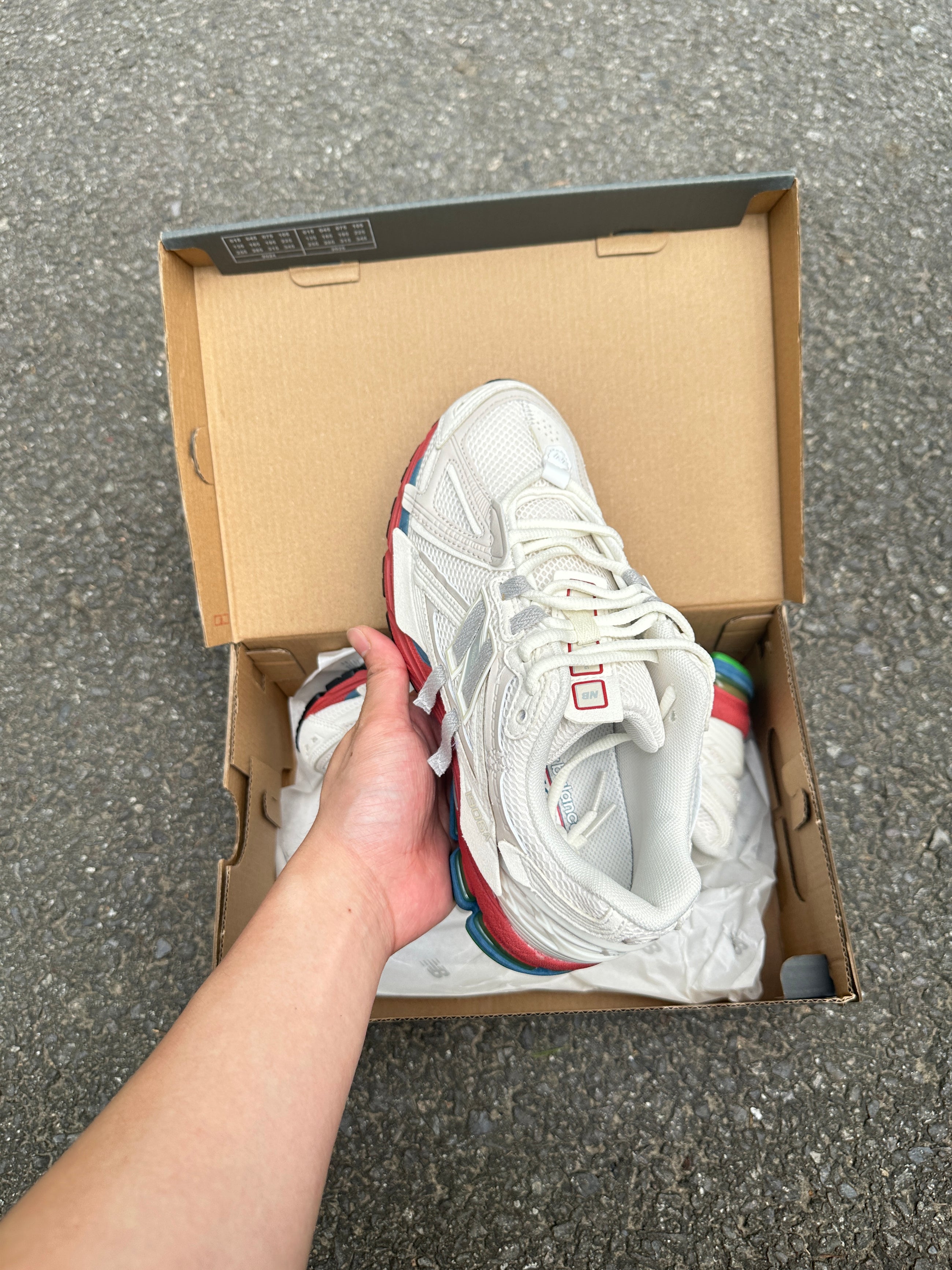 1906a New Balance White Color 2025