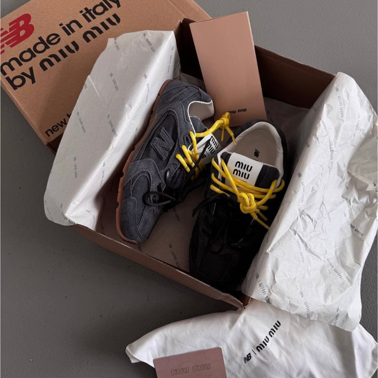 New Balance Miu Miu Gray