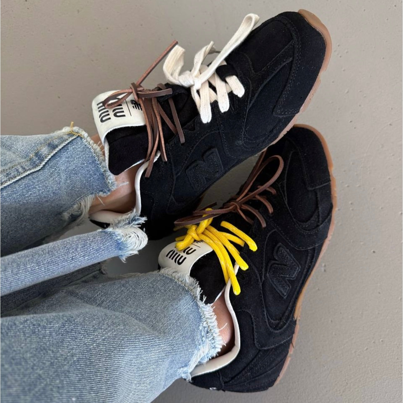 New Balance Miu Miu Black 2025