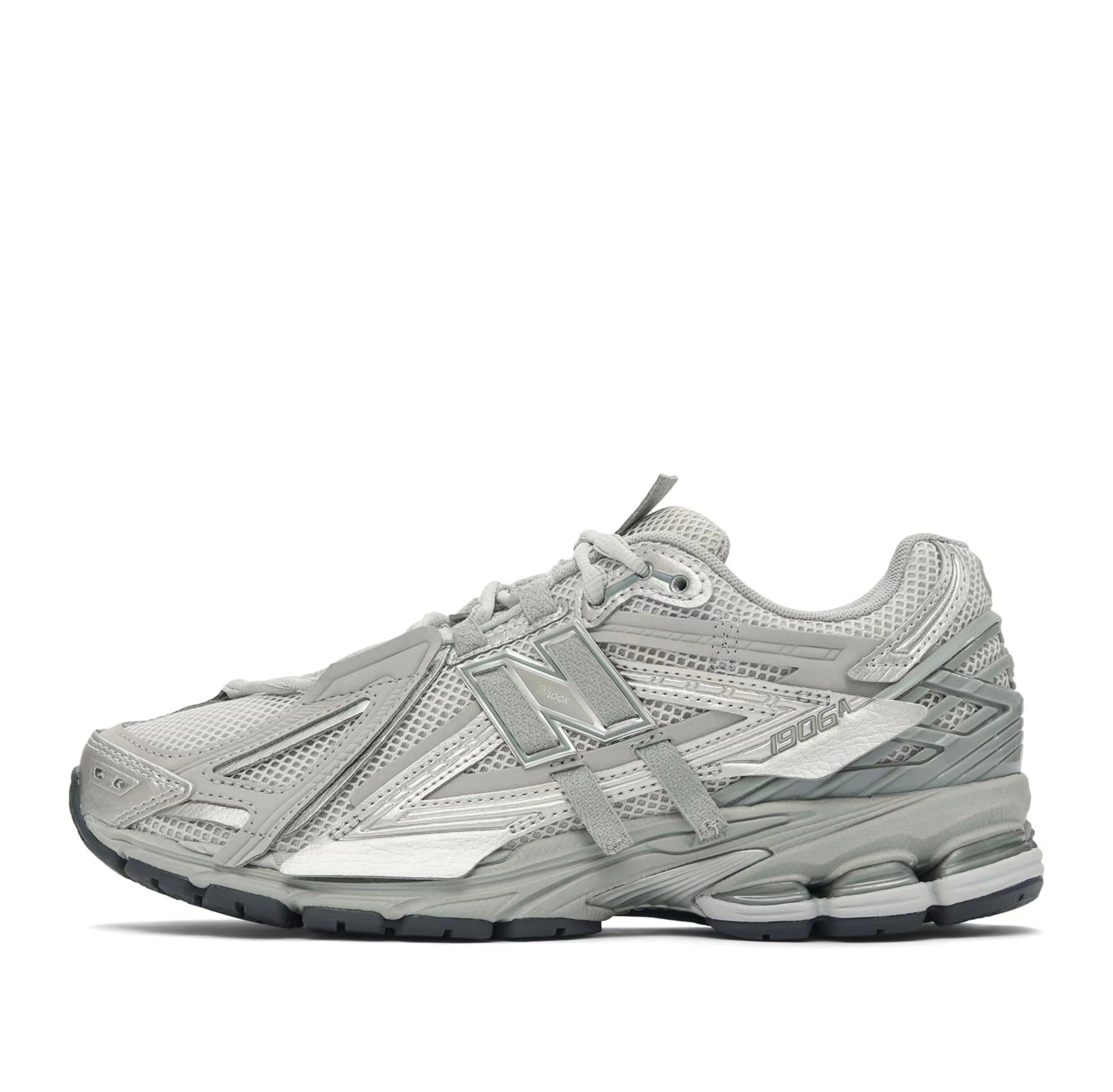 1906a New Balance Gray Metallic 2025 (Lacets offered)