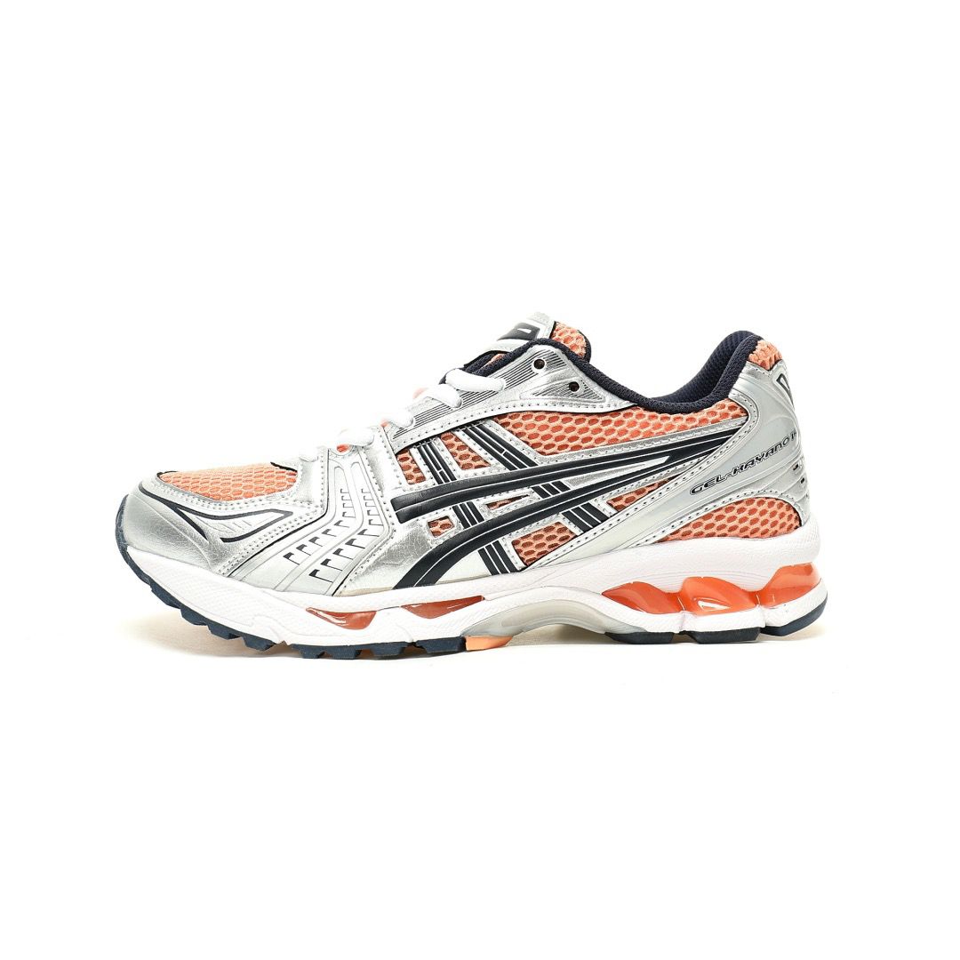 ASICS GEL‑KAYANO 14 – argent/orange