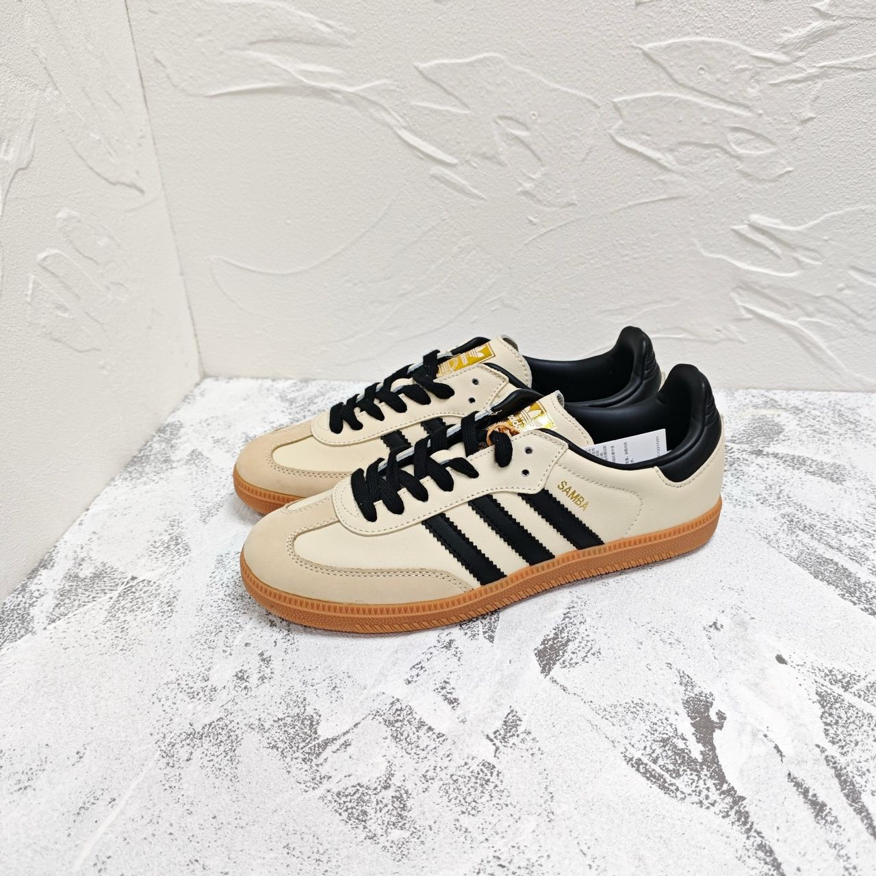 Samba Og 'Cream White and Black