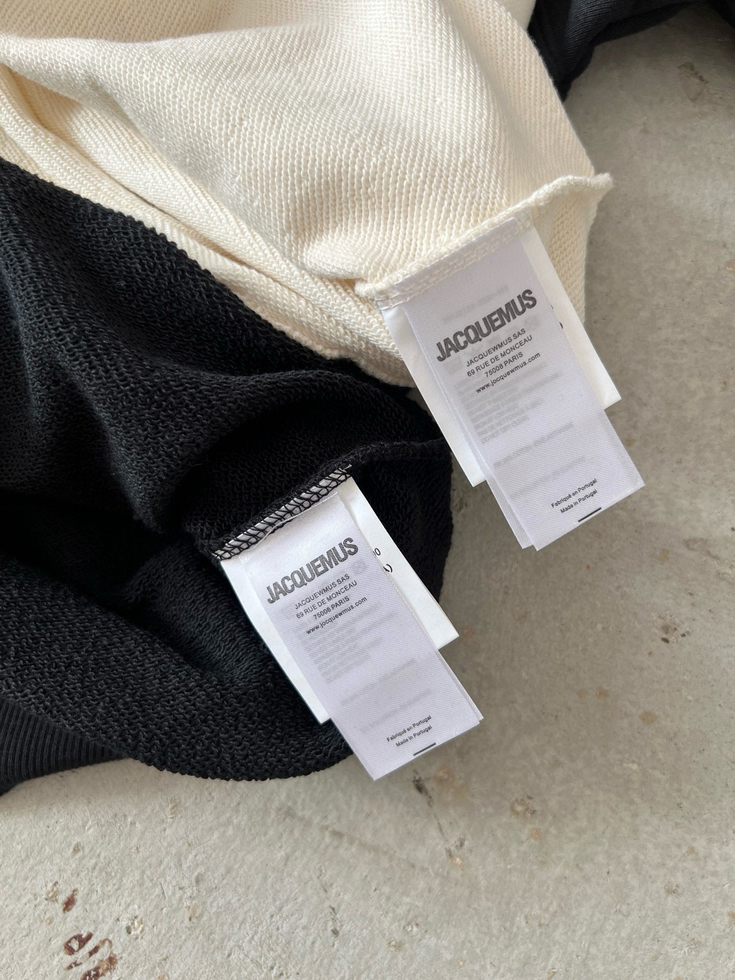 Jacquemus Sweatshirt Beige (vente privée)