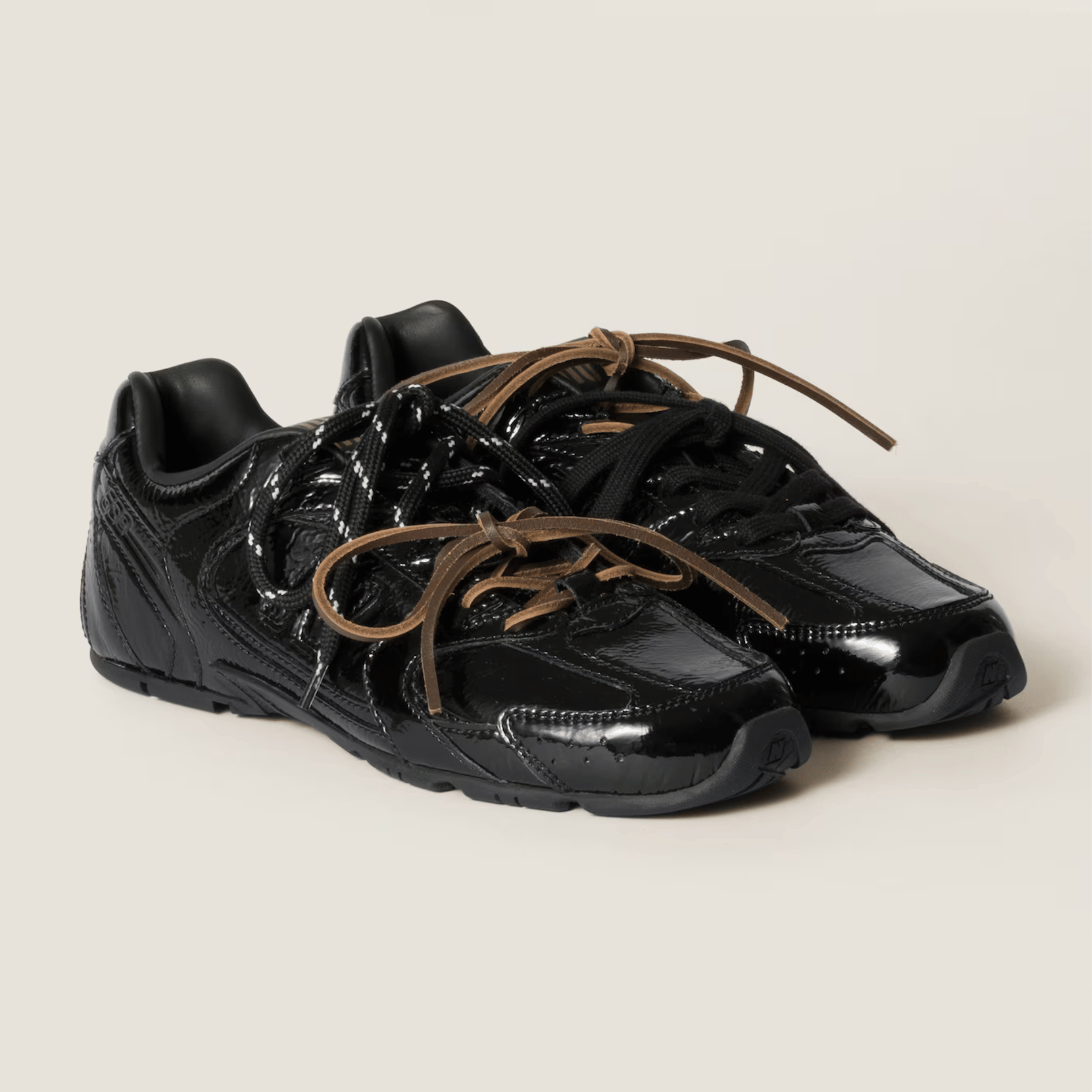 New Balance Miu Miu Black Verni