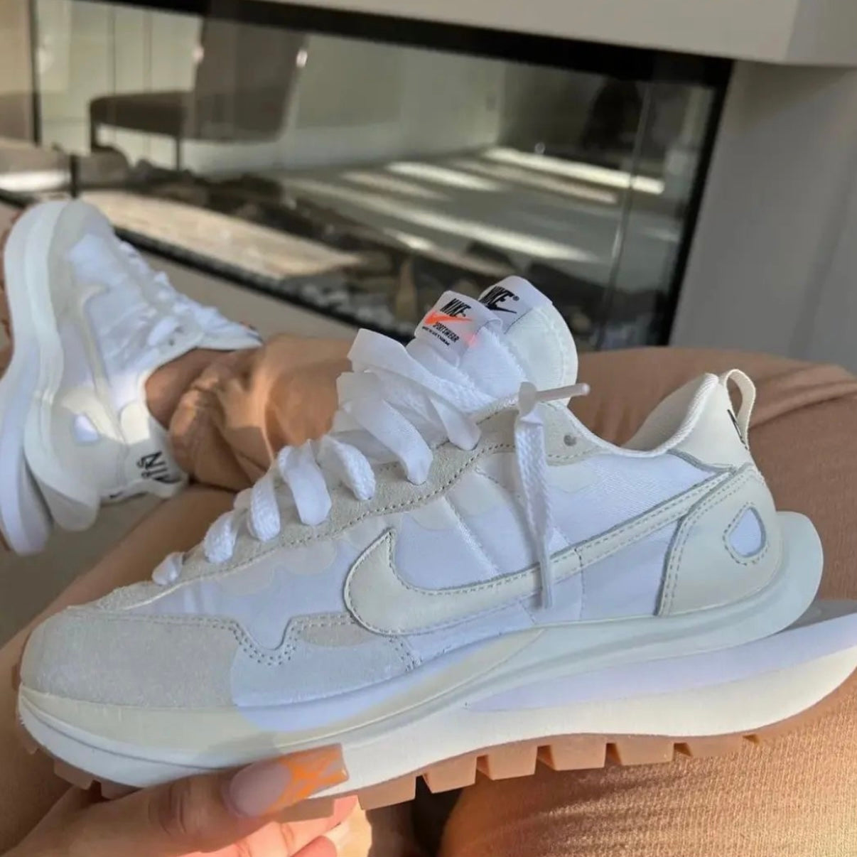 Sneakers - Sacaï Beige