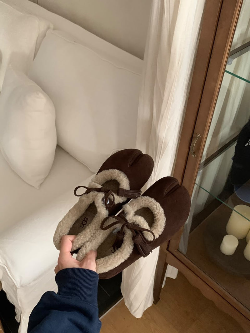 UGG Suède Chocolat Fourrée