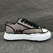 Maison Mihara Yasuhiro Peterson OG Sole Canvas Low Gray