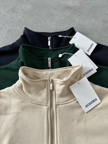 Jacquemus Pull Zippé Beige (vente privée)