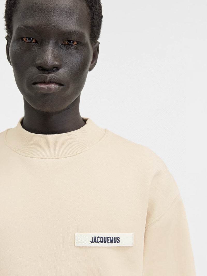 Jacquemus Sweatshirt Beige (vente privée)