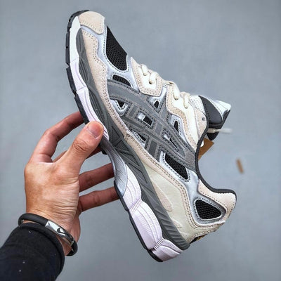 Asics gel nyc black clay grey