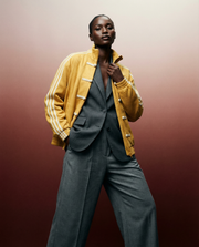 Mustard Adidas jacket