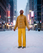 Mustard Adidas jacket