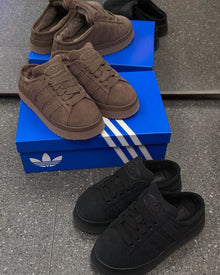 Adidas Campus Winter Mule Platform Black