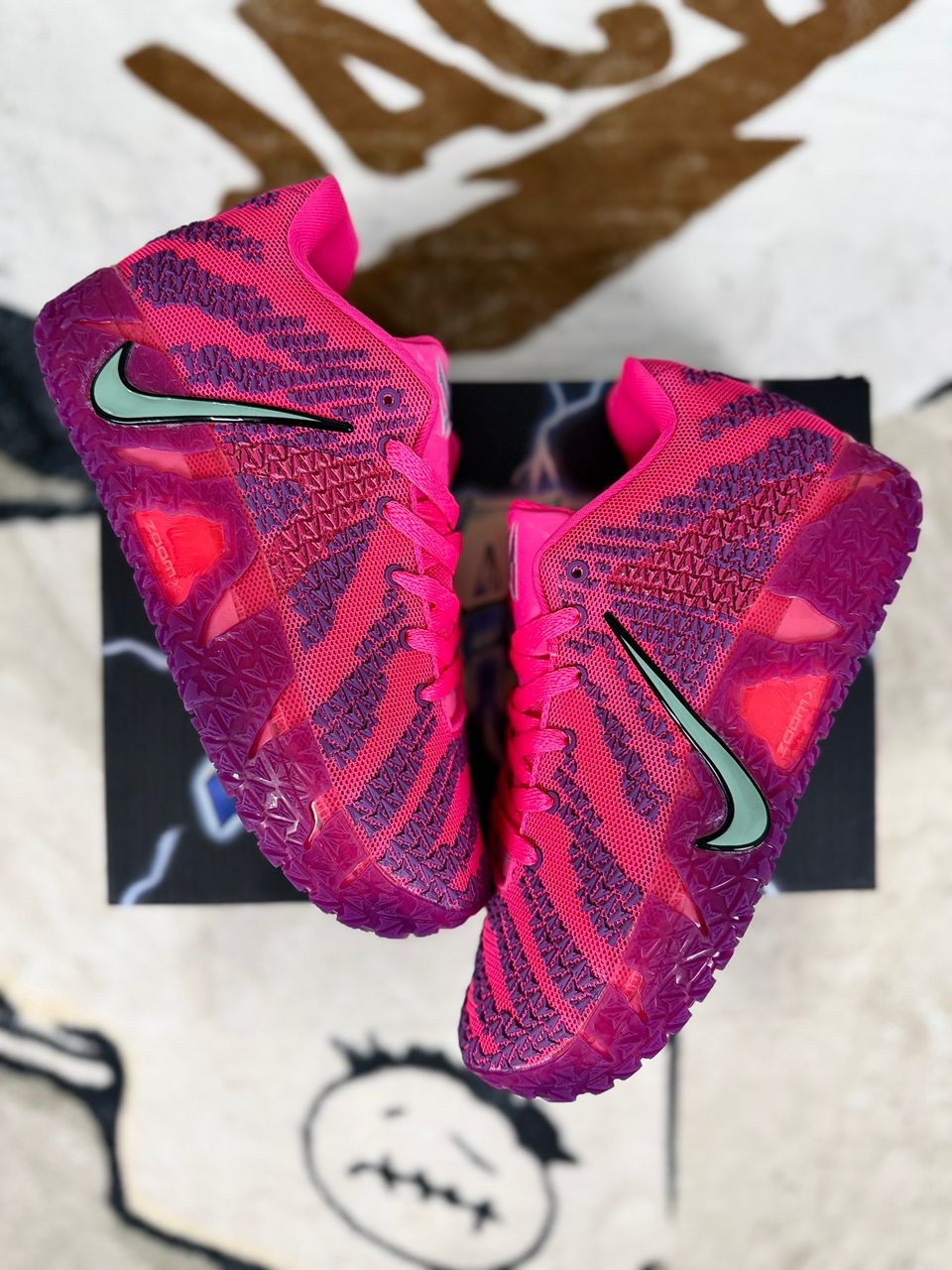 Nike Basket Basse – Rose/Violet
