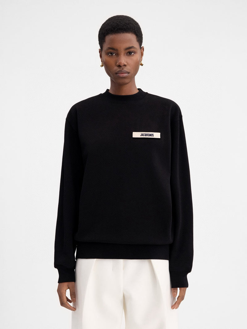 Jacquemus Sweatshirt Noir (vente privée)