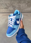 Dunk Low Retro QS Argon White Blue Flash