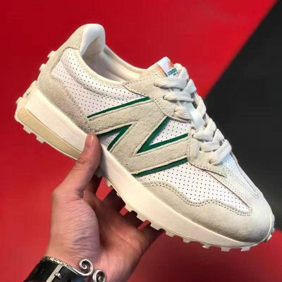 New Balance 327 Casablanca Green Logo