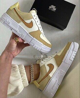 AIR FORCE 1 LOW PIXEL SAIL TAN