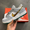 Dunk low gold and green