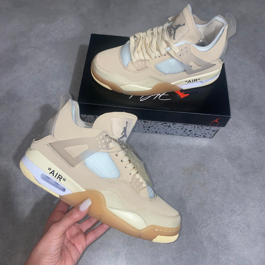 Sneakers - Jordan Retro 4 Beige